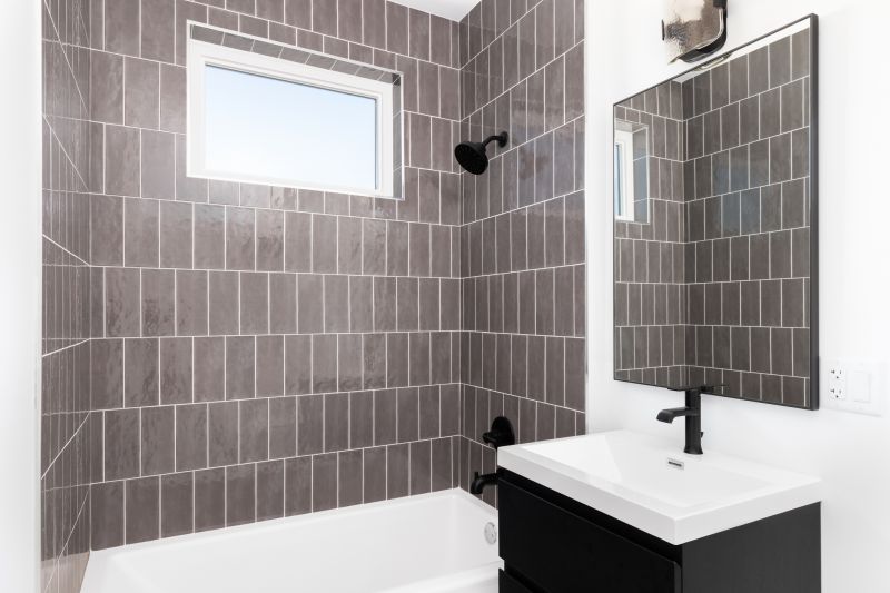 Tile-Accented Shower Walls